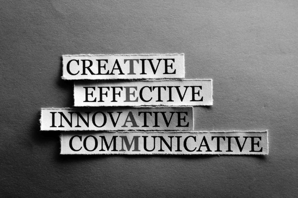 Key qualities of a strong project manager who is key to success projects - creative, effective, innovative, and communicative